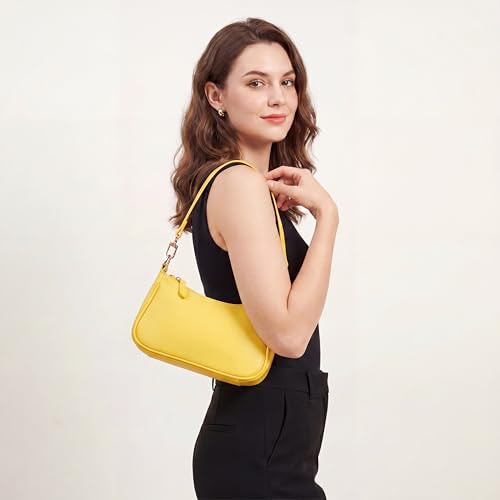 Image of VODIU Clutch Tote Handbags with 2 Removable Straps and Zipper Closure Crossbody Bags Shoulder Purse Handbag for Women