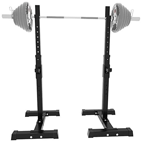 OTQEFTN Auxiliary Multifunctional Dumbbell Bench Height Adjustable Squat Rack Dipping Station Home/Gym Heavy Duty Barbell Rack Dip Stand Fitness Equipment Fit for Men/W,