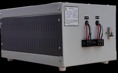 Image of 2KVA Single Phase Voltage Stabilizer for AC & Home Appliances | 180-280V Wide Input Range | Air Cooled | Output 230V | Full Load 8A Protection