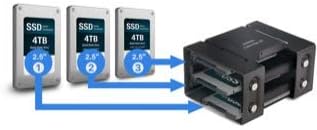 Vista 6 de SoNNeT Fusion Flex J3i Mac Pro Montaje para unidades SATA