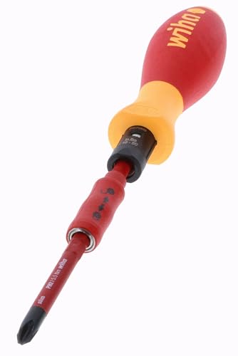 Image of Wiha 28789 11 Piece Insulated TorqueVario-S (10-50 In /lbs) and SlimLine Blade Set | 10-50 In /lbs
