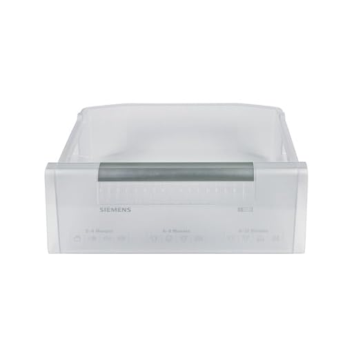 Preisvergleich Produktbild LUTH Premium Profi Parts Schublade kompatibel mit Siemens 00448683 Gefriergutbehälter 421x160x370mm Mitte für Kühlgefrierkombination