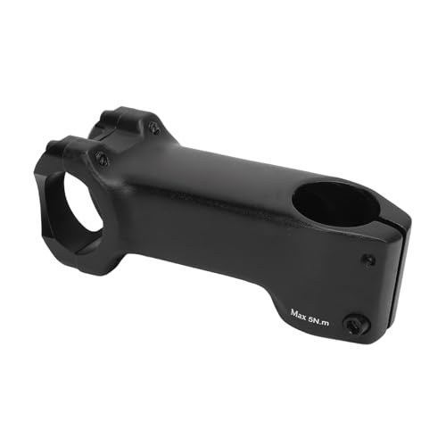 アルミ合金マウンテンロードサイクルステム 31.8 ミリメートル衝撃吸収サイクリングハンドルバーステム軽量高強度 (黒赤)