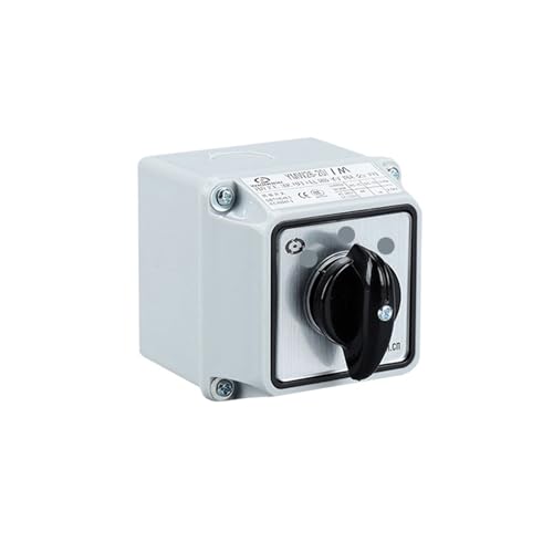 Commutateur rotatif à came YMW26-20/1M évite les pannes de circuit sous 690V 20A