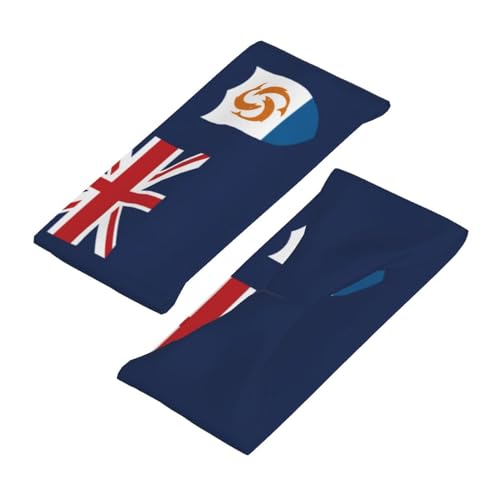 Image of Cute Flag Headbands Women Men Flag Sweatband Sports Headband for Running, Cycling, Yoga Gym, Working Out