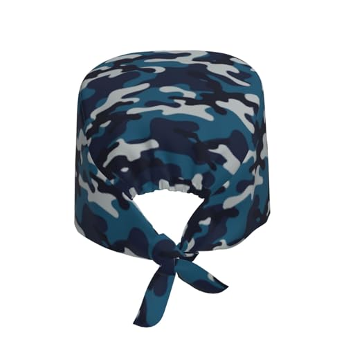 Image of Unisex Adjustable Surgical Sweatband - Elastic Bandage Cap - Scrub Caps for Nurse Working Cap