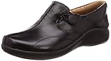 Leder Clarks Damen Un.Loop2 Walk Slipper, Schwarz (Black Leather Black Leather), 39 EU