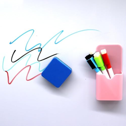 Image of 8PCS Magnetic Duster for White Board, Set of 8 Magnetic White Board Dusters, Effective Cleaning Tool for Office and Classroom Whiteboards, Durable Magnetic Erasers with Strong Adhesion