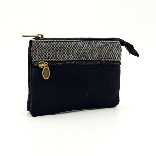 Card Bag Durable Change Money Organizers Wallet Women(black)