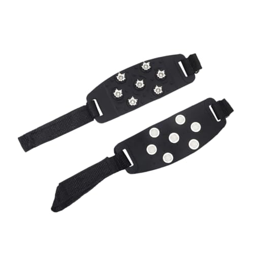 Homoyoyo 1pair Outdoor - Boot Crampons Spikes Lightweight Shoe for Hiking Climbing and Snow Walking and Easy to Clean
