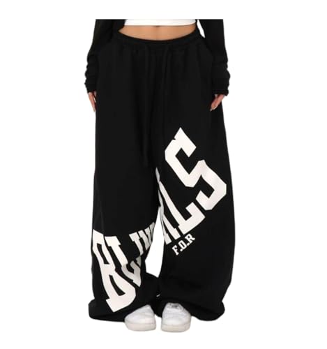 Pantalon de survêtement Y2K ample fini les vêtements trop serrés
