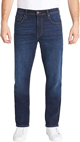 G.H. Bass & Co. Men's Straight Fit Jean (Blue, 32 x 34)