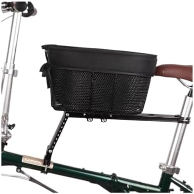 Quick Release Detachable Front Bike Basket for E-Bikes - Ideal Pet Carrier for Dogs, Cats, Fruits & Groceries - Lightweight, Durable & Easy to Install