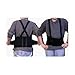 Body Sport Ultra Lift Back Support W/Suspenders Black, Extra Small 26