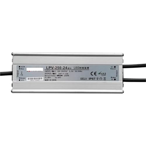Transformateur LED 12V LPV 250W pour illuminer le jardin et la terrasse