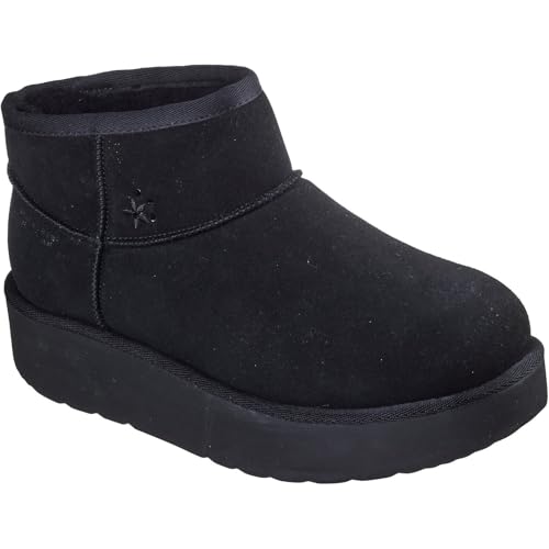 Bottines d'hiver Skechers en cuir pour ne plus avoir froid aux pieds
