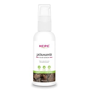 HCPC HERBALS Jatamansi Hair Serum, Ayurvedic Hair Serum, Anti Hair Fall Serum For Men, Women – 50 ml
