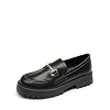 DREAM PAIRS Loafers for Women Platform Chunky Penny Loafer Slip On Casual Dressy Business Shoes with Arch Support