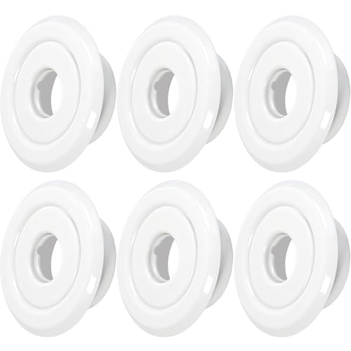 TunaMax-6-Pack-12-IPS-Fire-Sprinkler-Escutcheons-34-Adjustment-White TunaMax (6 Pack) 1/2" IPS Fire Sprinkler Escutcheons 3/4" Adjustment White - Image 1
