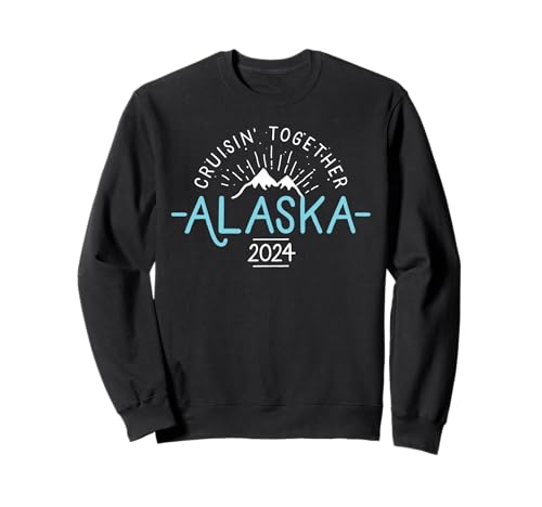 Croisière en Alaska 2024 assortie à la famille et aux amis de groupe Sweatshirt