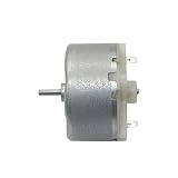 Argerrant 1 stück 12 v Micro. DC Motorleistungswellendurchmesser 2 mm Länge 9mm Günstige Hochgeschwindigkeitsmotoren 500 (Farbe : 6400 RPM, Größe : 12v)