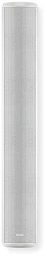 Tannoy VLS15-WH Passive Column Array Loudspeaker, White; 15 Drivers and Fast Dispersion Control; 200W Continuous, 800W Peak Power; IP65 Weather-Resistant; Powder Coated Perforated Steel Grille