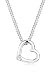 Produktbild Elli Halskette Damen Herz Anhänger mit Kristall in 925 Sterling Silber