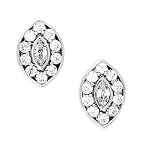 14K zCgS[h CZ ͑_Ch ~fBA }`Xg[ }[LX t@V[ |Xg CO 10x7mm fB[X X^bhCO