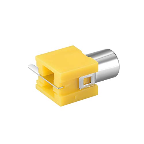 uxcell conector RCA hembra para panel PCB 20 piezas miniatura 3