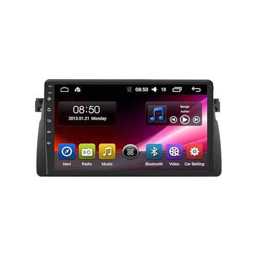 Radio de coche para BMW Serie 3 E46 ideal para viajar con mapas GPS y Bluetooth