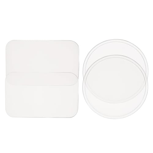 Baluue Silicone Pad Tray Holder for Lash Extensions 4pcs Lash Grafting Pallet Set