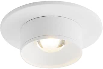 Maxim Caldera - 12W 1 LED Flush Mount-1.5 Inches Tall and 3.25 Inches Wide-White Finish