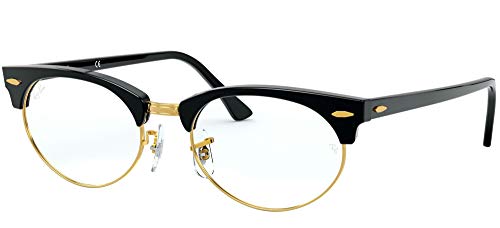 Image of Ray-Ban Unisex Rx3946v Clubmaster Oval Oval Prescription Eyeglass Frames