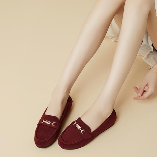Image of Women's Loafer Shoes Leisure Slip On Work Shoes Comfort Walking Flats