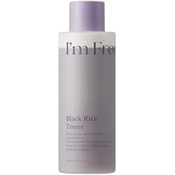 I'm from Black Rice Toner for Oily Skin, Sebum Control Toner, Lightweight, Niacinamide, Panthenol, Fragrance Free, Korean Skin Care, 150ml, 5.07 fl.oz