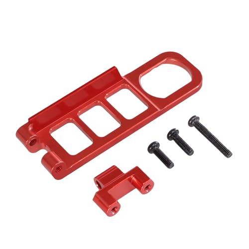 Boucle de batterie en métal rouge pour voiture RC MJX Hyper Go 1/16