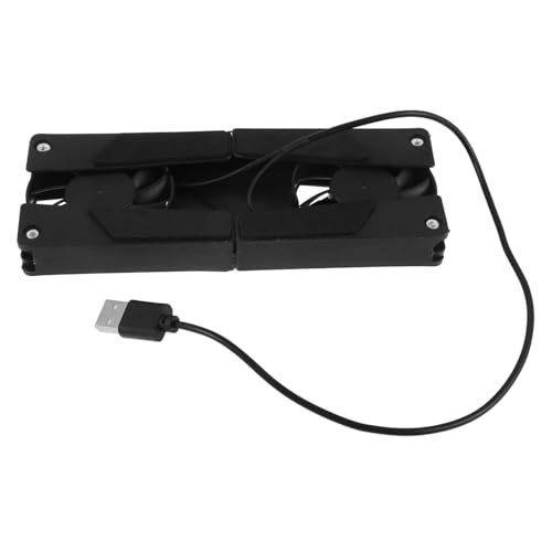 Soporte para laptop gamer con ventilador de enfriamiento y base antideslizante, disipación rápida de calor miniatura 1