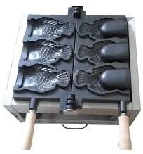 to USA/Canada/Japan/Mexico Commercial Use 110v Electric Big 3pcs Ice Cream Taiyaki Fish Waffle Maker Machine Baker