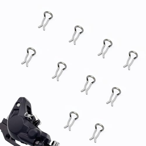 JATYP 10PCS Metal Retaining Clip for Bicycle Brake Pads, Compatible