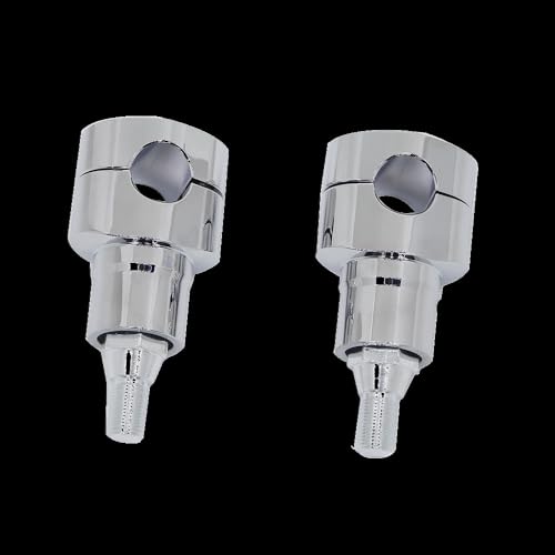 Motocicleta abrazadera manillar kit de elevadores 3 pulgadas Cross Bones 2