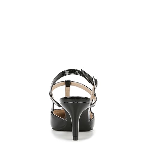 LifeStride Womens Aire Slingback Pump Black Patent 8 M - Thumbnail 3
