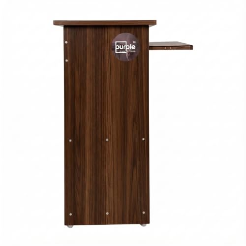 Image of Purple Furniture Engineered Wood Elite Home Office Computer Table,Study Desk,Writing Desk and Lap Desk for Students,Kids and Adults(Matte Finish, Do-It-Yourself, Small) (Classic Walnut)