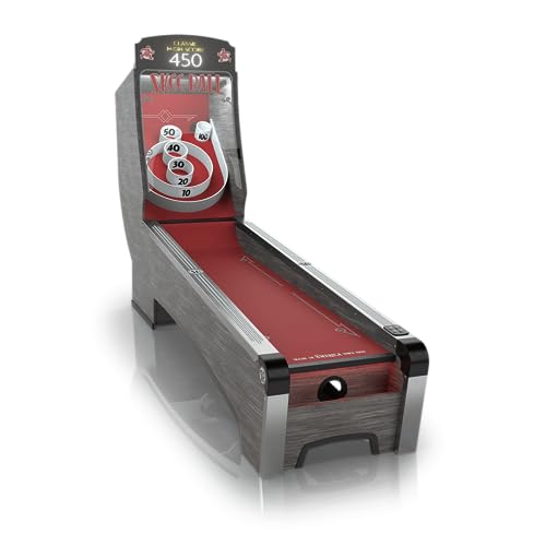 Skee-Ball Arcade Table Machine Game for Home Basement Recreation Room - Premium Nostalgic Classic Fun of Roll and Score - Made in The USA (Scarlet) - Thumbnail 2