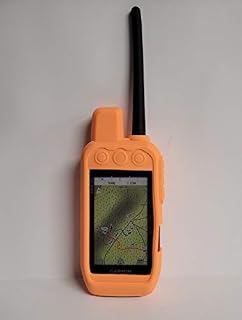 Silicone Protective Case for Garmin Alpha 200i (Orange)