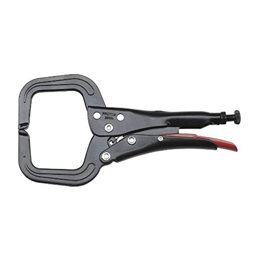 Proto J265XL Proto 6-8/11" Locking Mini C-Clamp Pliers