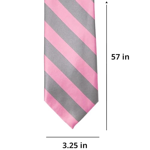 Image of tiemart Men's Striped Tie Standard Length