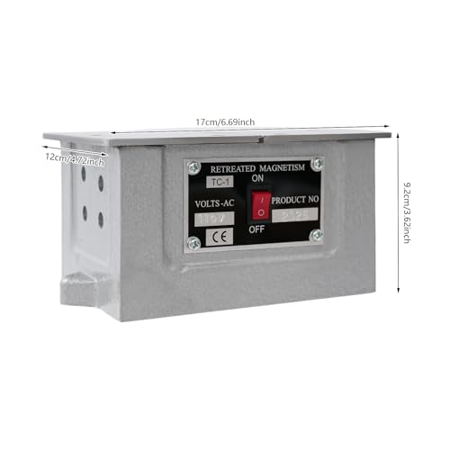 TC-1 Magnetizer Demagnetizer Machine, 100W Demagnetizer with Copper Coil & Heat Sink, Portable Demagnetization Tool