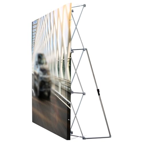 Support de bannière pop-up aluminium pour cadre de fond photo