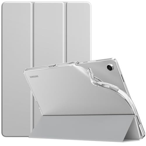 Image of TiMOVO Soft Case for Samsung Galaxy Tab A11+ /A11 Plus 11 inch 2026, Silver Gray | Fit for SM-X230 /X236 /X238, Slim Soft TPU, Translucent Frosted Back, Auto Wake /Sleep
