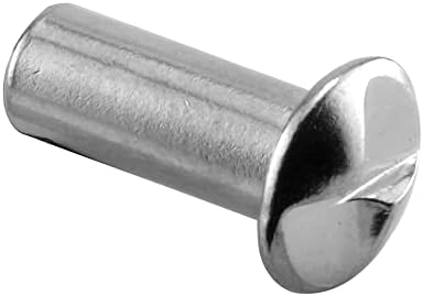 Prime-Line 651-0648 One Way Barrel Nut, #10-24 x 1/2 In., Chrome Plated Steel (100 Pack) image 5